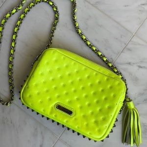 Rebecca Minkoff Neon Yellow Crossbody Bag